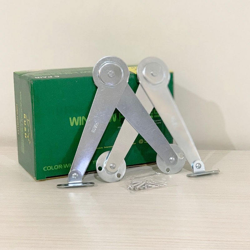 Engsel Salon Penahan Jendela 9 Inch Engsel Sikutan Jendela Stainless