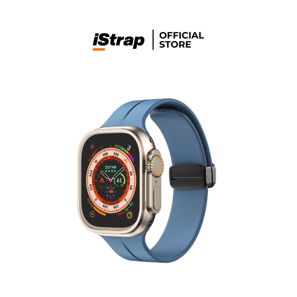 iStrap Original Silicone Magnetic Apple Watch Strap - Tali Jam Apple Watch