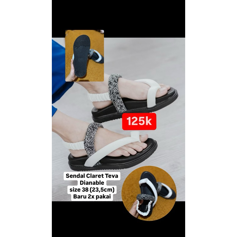 Sendal dianable preloved