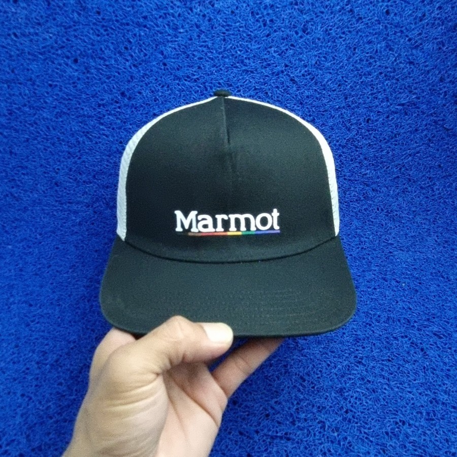 topi gunung marmot snapback jaring