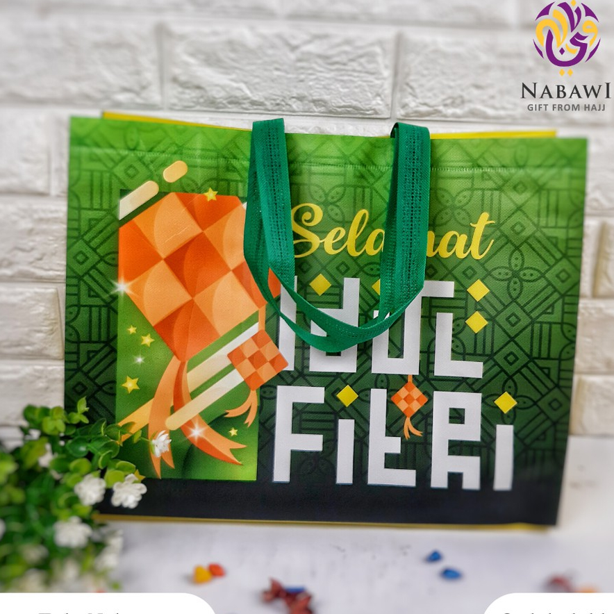 

Goodie bag Tote bag Idul Fitri Besar / Tas Souvenir Parcel Lebaran Jakarta