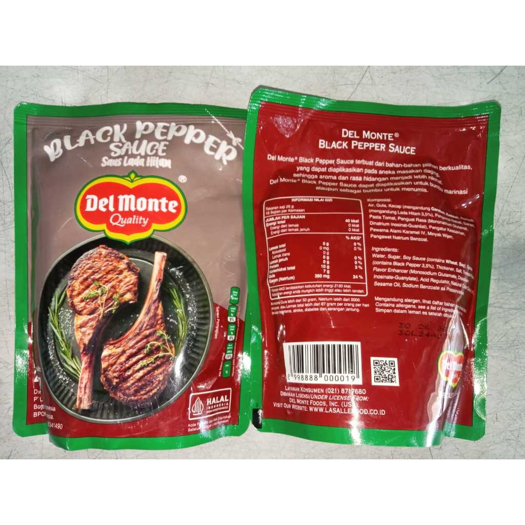 

DEL MONTE BLACK PEPPER SAUCE 250g