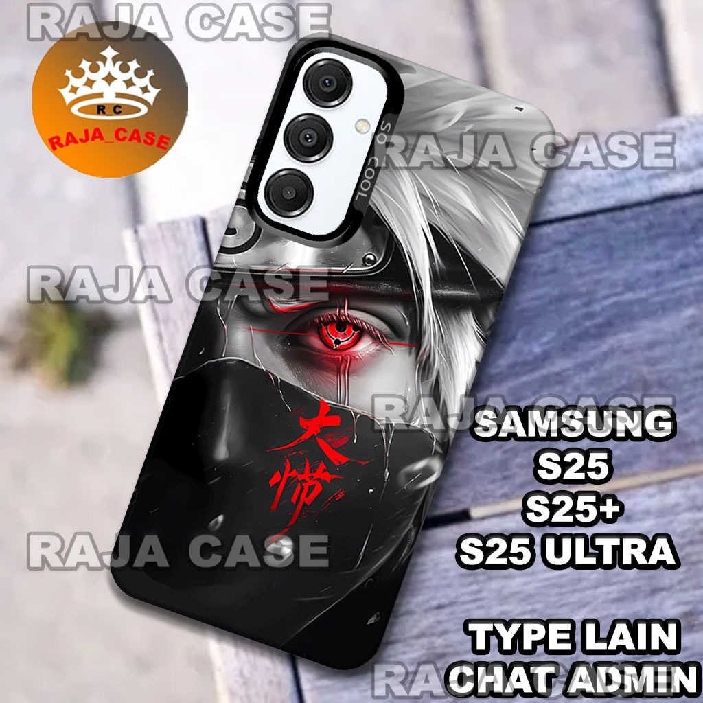 (RC7) Case hp Samsung S25 - Samsung S25 Plus - Samsung S25 Ultra/Motif Naruto/case hologram Samsung 