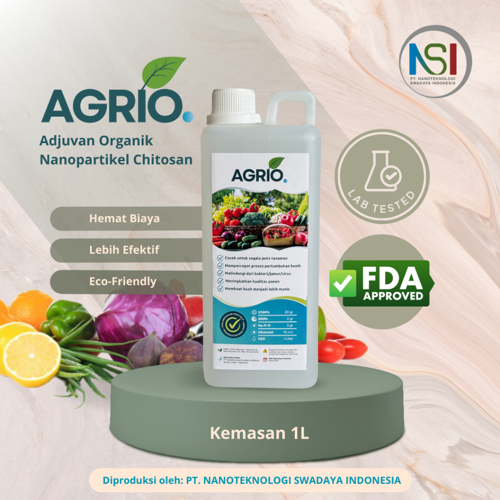 AGRIO 1L - Adjuvant Organik Tanaman