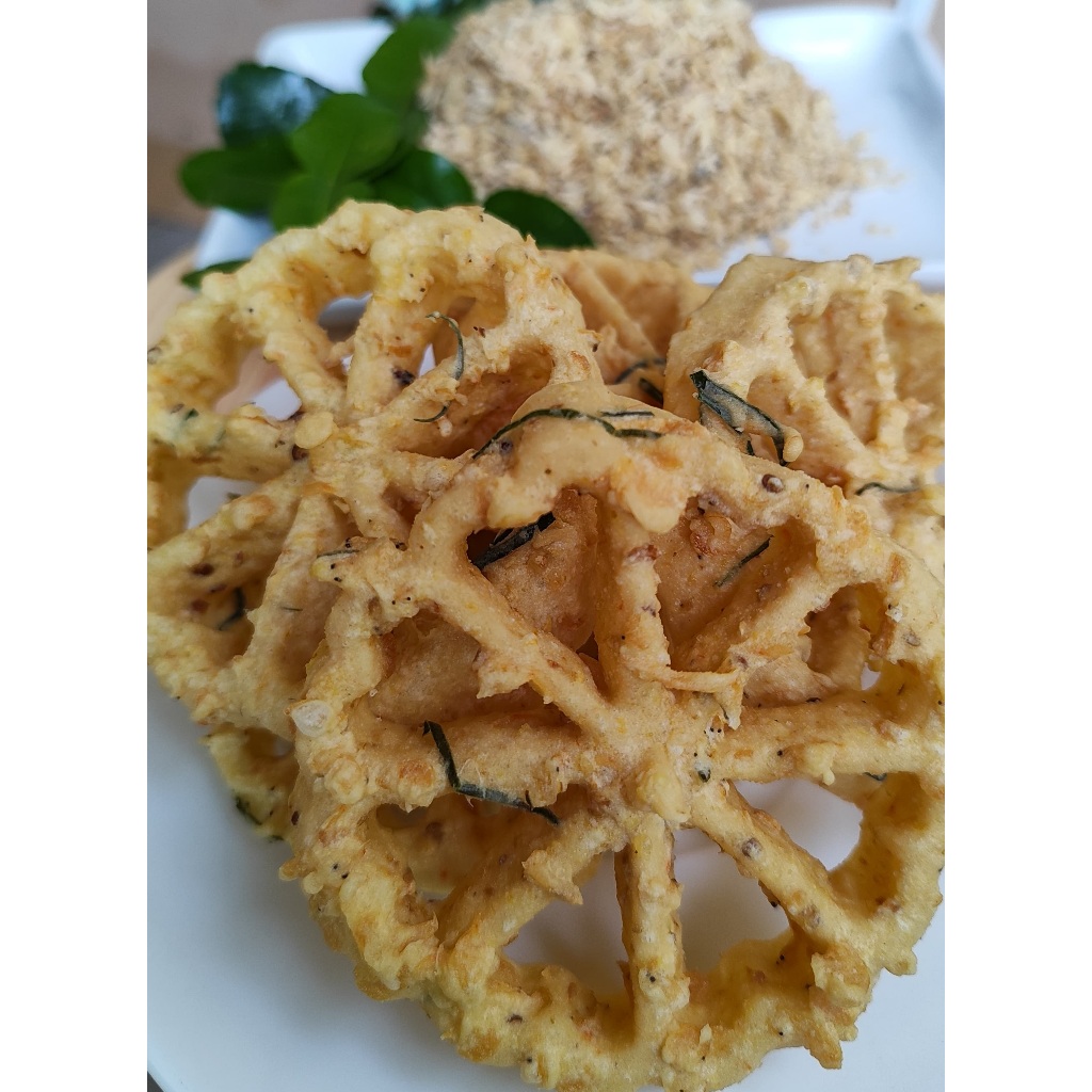 

Peyek Saroja Ngonah – Kriuk Super Gurih, Renyah & Wangi Daun Jeruk - Rebon 100 Gr