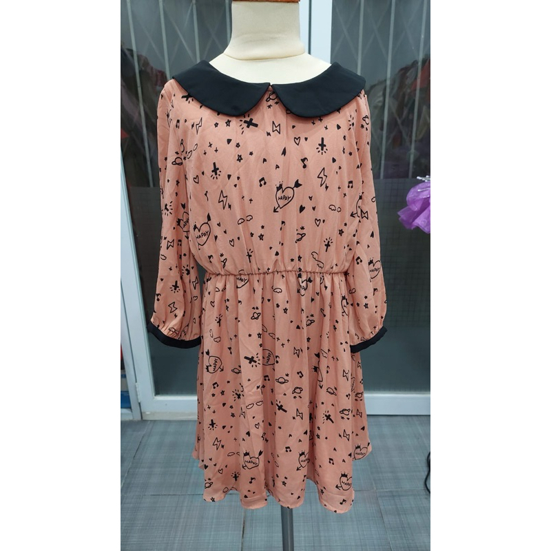 dress kerah sailor dress sailor