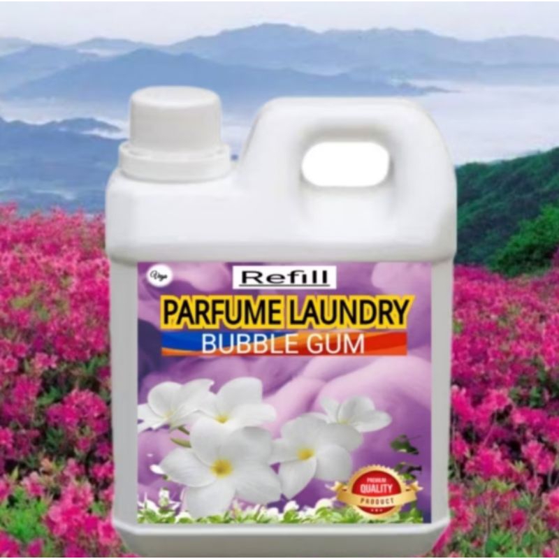 Refill Parfum Laundry Bubble Gum 1 liter Grade A PREMIUM