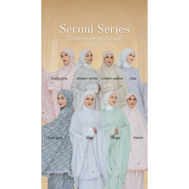 Mukena SERUNI 2IN1 by Moschahijab