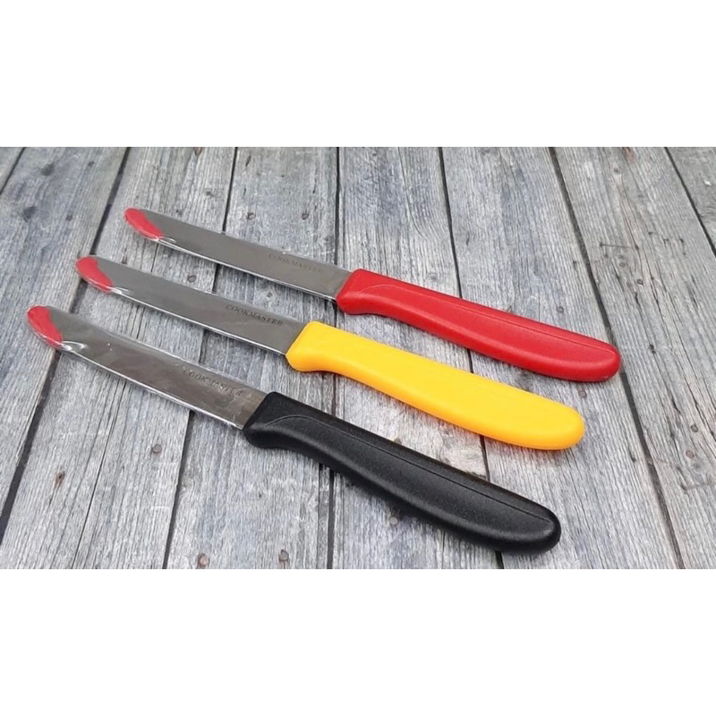 Pisau warna cookmaster 4.5” ujung bulat