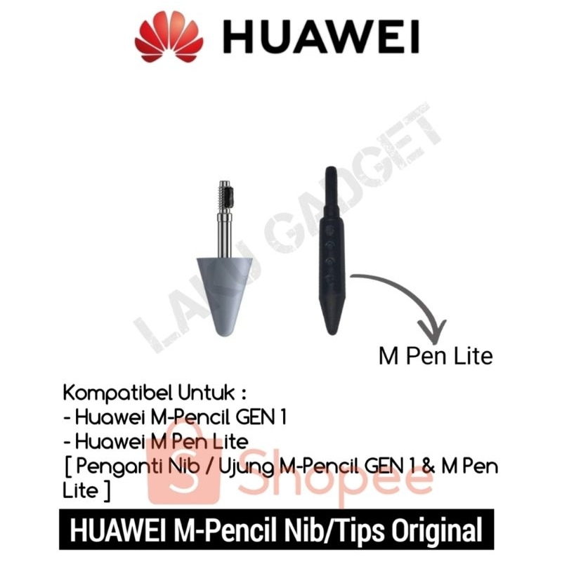 Huawei M Pen Lite & M PenciL Gen 1 Replace Pen Tips Nib Penganti Ujung Pencil Huawei M Pen Lite  & M