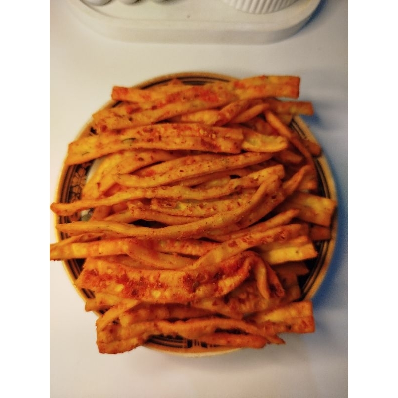 

(500 gr) Sistik bawang / sistik jadul / kue sistik cemilan lebaran pedas daun jeruk / sistik bandung