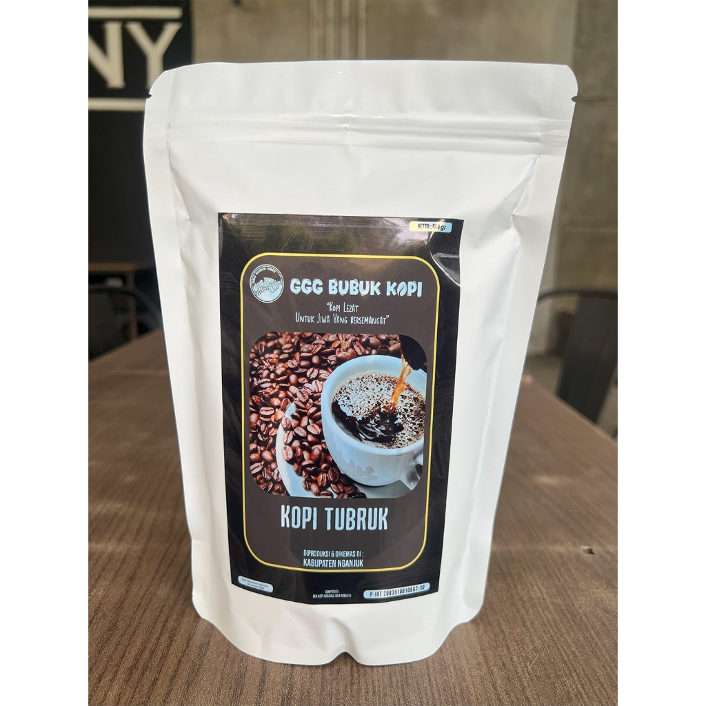 

Bubuk Kopi Tubruk Ggg Isi 500 gr Rasa Mantab Premium