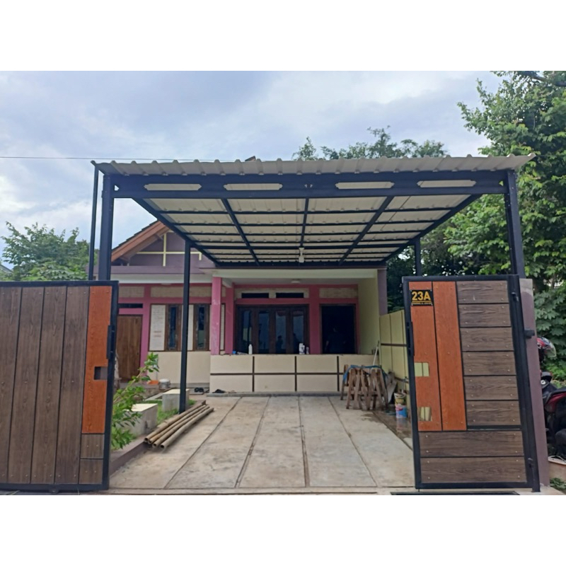 TERIMA PASANG KANOPI BAJA RINGAN