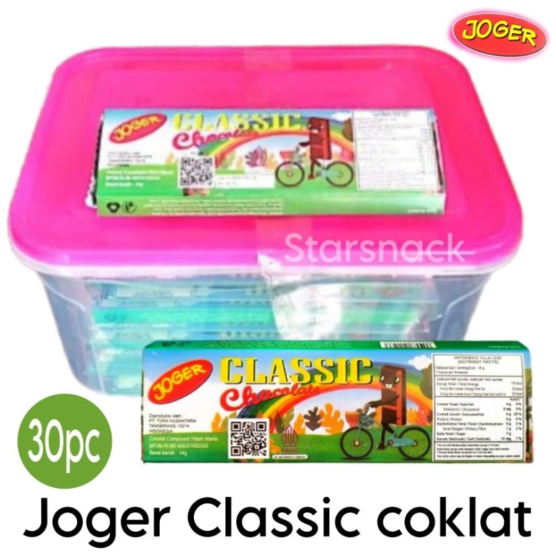 

Joger Classic coklat isi 30pc kontainer