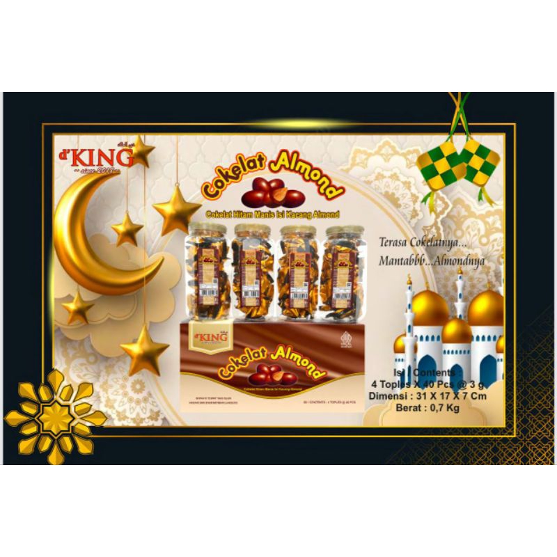 

Coklat Almond d'king