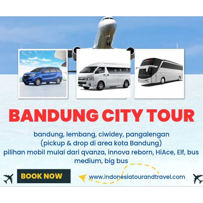 bandung city tour, rental mobil bandung, sewa mobil