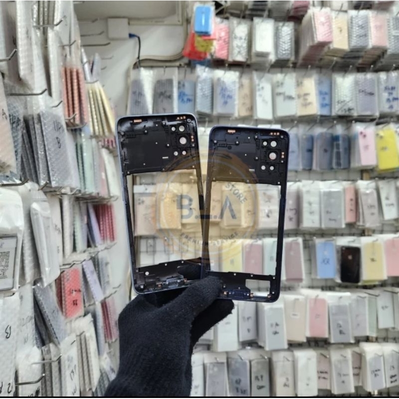 BEZEL TUTUP MESIN TULANG TENGAH BAZEL REALME 7 PRO