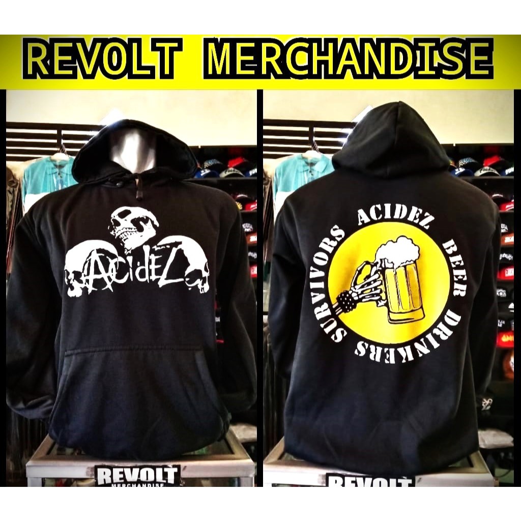 hoodie ACIDEZ (beer drinkers), hoody acidez, switer acidez, hoodie punk luar