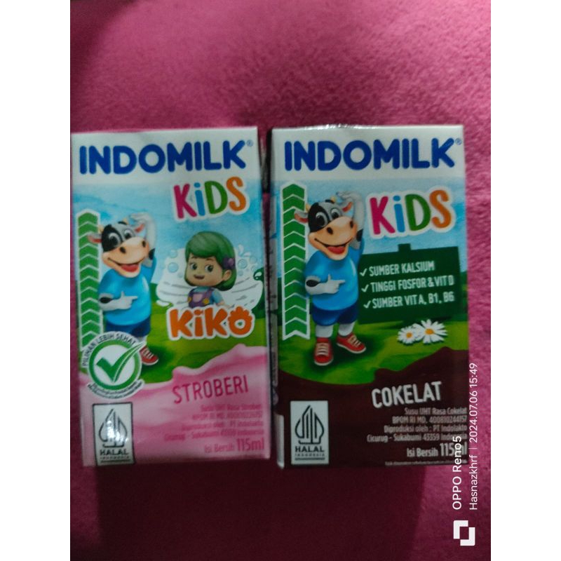 

Susu Indomilk Kids UHT 115ml