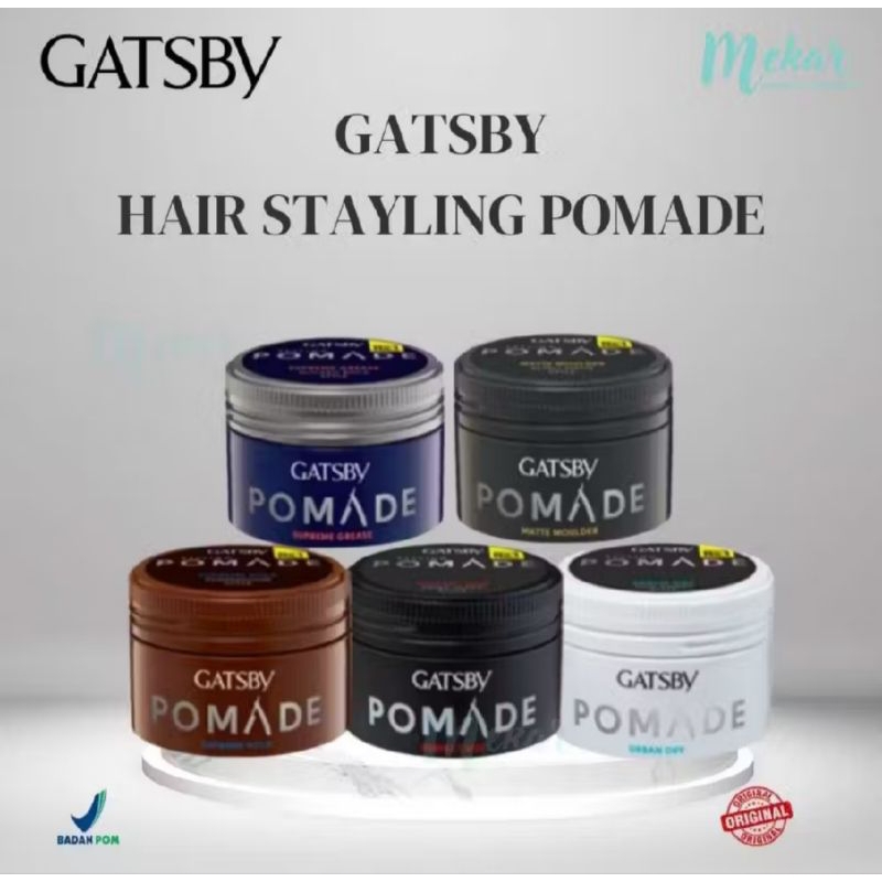 Gatsby Styling Pomade 75gr - Minyak Rambut Pria