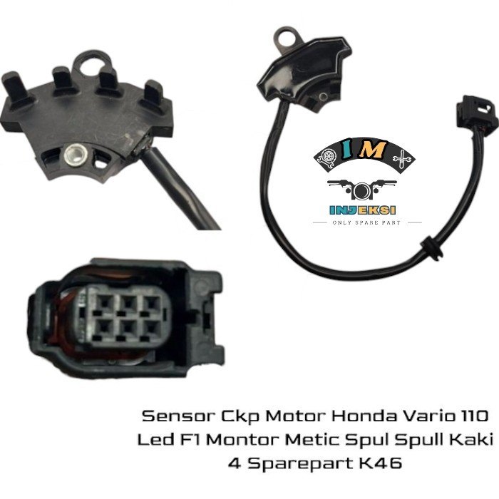 Sensor Ckp Motor Honda Vario 110 Led F1 Montor Metic Spul Spull Kaki 4 Sparepart K46