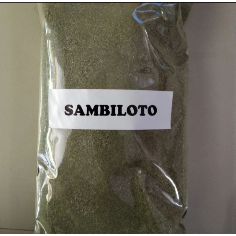 

Bubuk Daun Sambiloto Murni 250gr Serbuk Daun Sambiroto Rempah Herbal