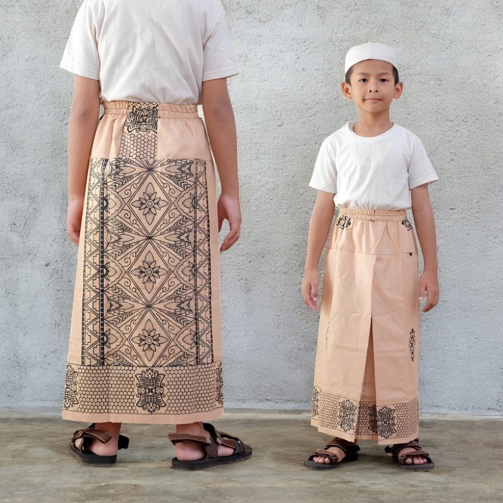 Sarung Instan Anak Laki-laki Usia 3-14 Tahun Sarung Anak Instan
