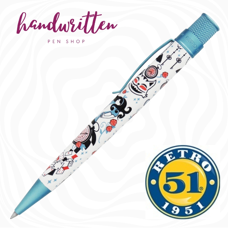 

RETRO 51 Alice In Wonderland Rollerball Ballpoint Pen/ Pulpen