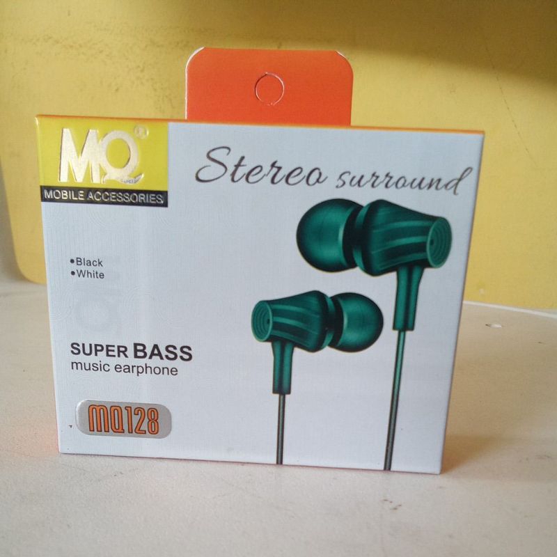 Headset Earphone MQ 128 super BASS
