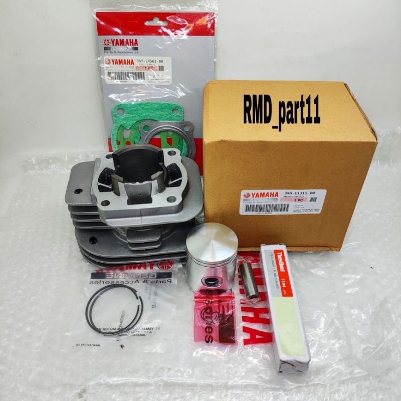 Blok Seher Set Piston Komplit Free Lem 3XA F1ZR Fizr Force 1 Poswan YP-1 Original