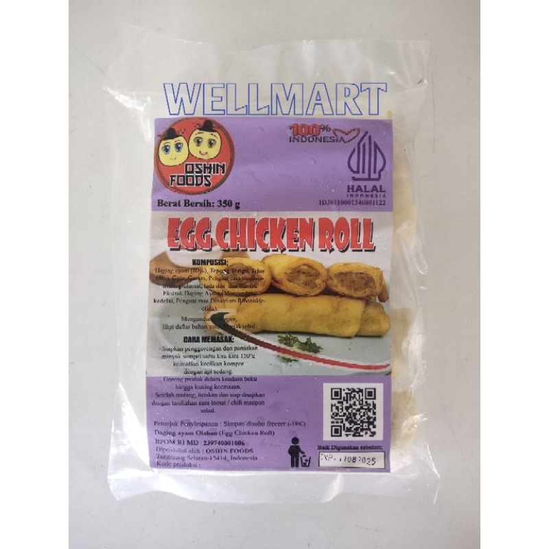 

Oshin Food Egg Chicken Roll Isi 4 Pcs 350gr Nugget Egg Roll 1 Dus Isi 10 Pack