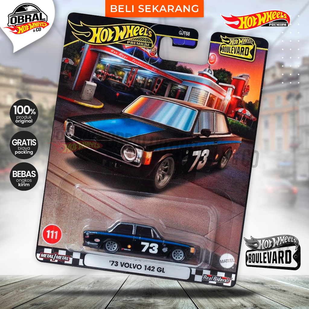 Hot Wheels Boulevard - '73 Volvo 142 GL