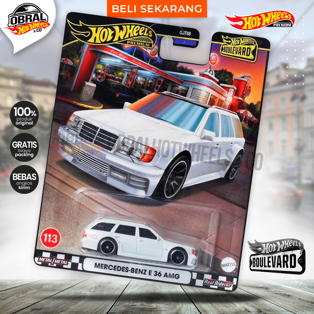 Hot Wheels Boulevard - Mercedes Benz E 36 AMG