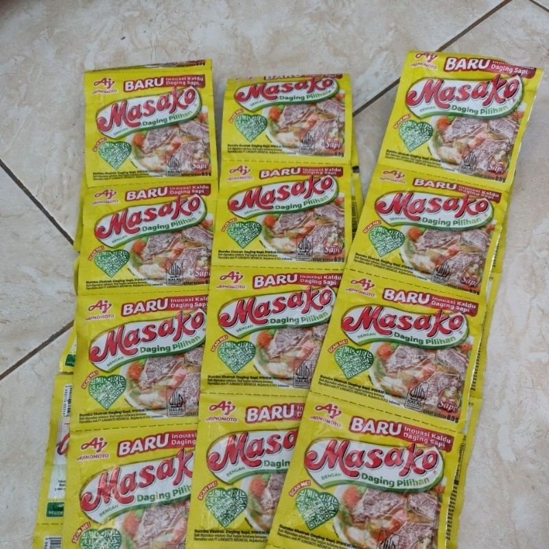 

MASAKO DENGAN DAGING PILIHAN/1 renceng isi 12pcs