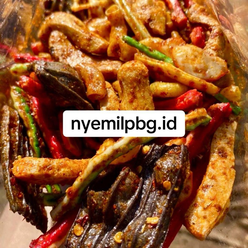 

TERMURAH Krupuk Seblak Kering MIX 1 KG Pedas Asin