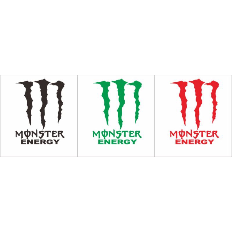 

stiker monster energy cutting stiker monster energy