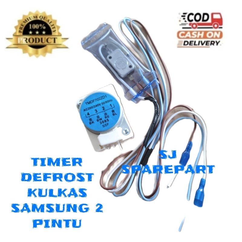 TIMER DEFROST BIMETAL KULKAS SAMSUNG 2 PINTU / FUSE BIMETAL KULKAS