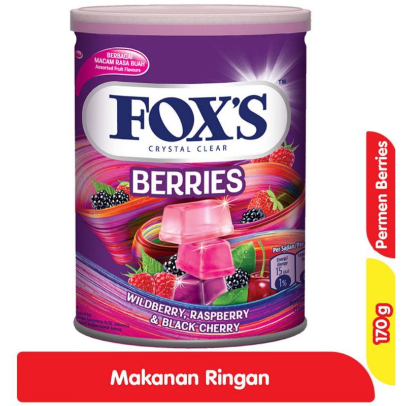 

permen fox's crystal kaleng 170gr