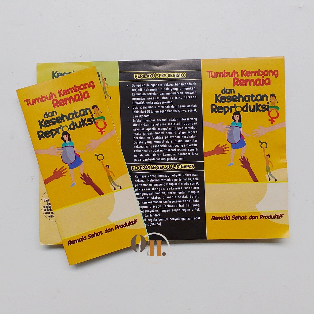 

Leaflet tumbuh kembang remaja - Leaflet kesehatan reproduksi - Kespro