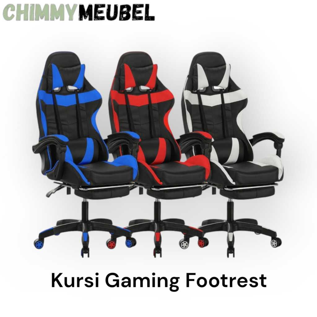 kursi gaming kursi game kursi chaho kursi selonjoran kaki