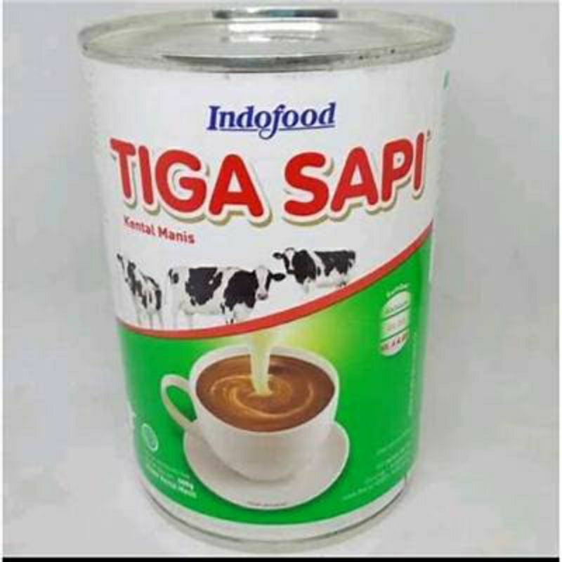 

SUSU TIGA SAPI KRIMER KENTAL MANIS KALENG INDOFOOD 490g