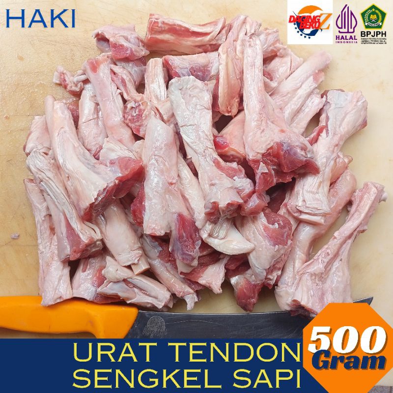 

Urat Sapi Tendon/ Urat Sengkel 500gr Halal Frozen