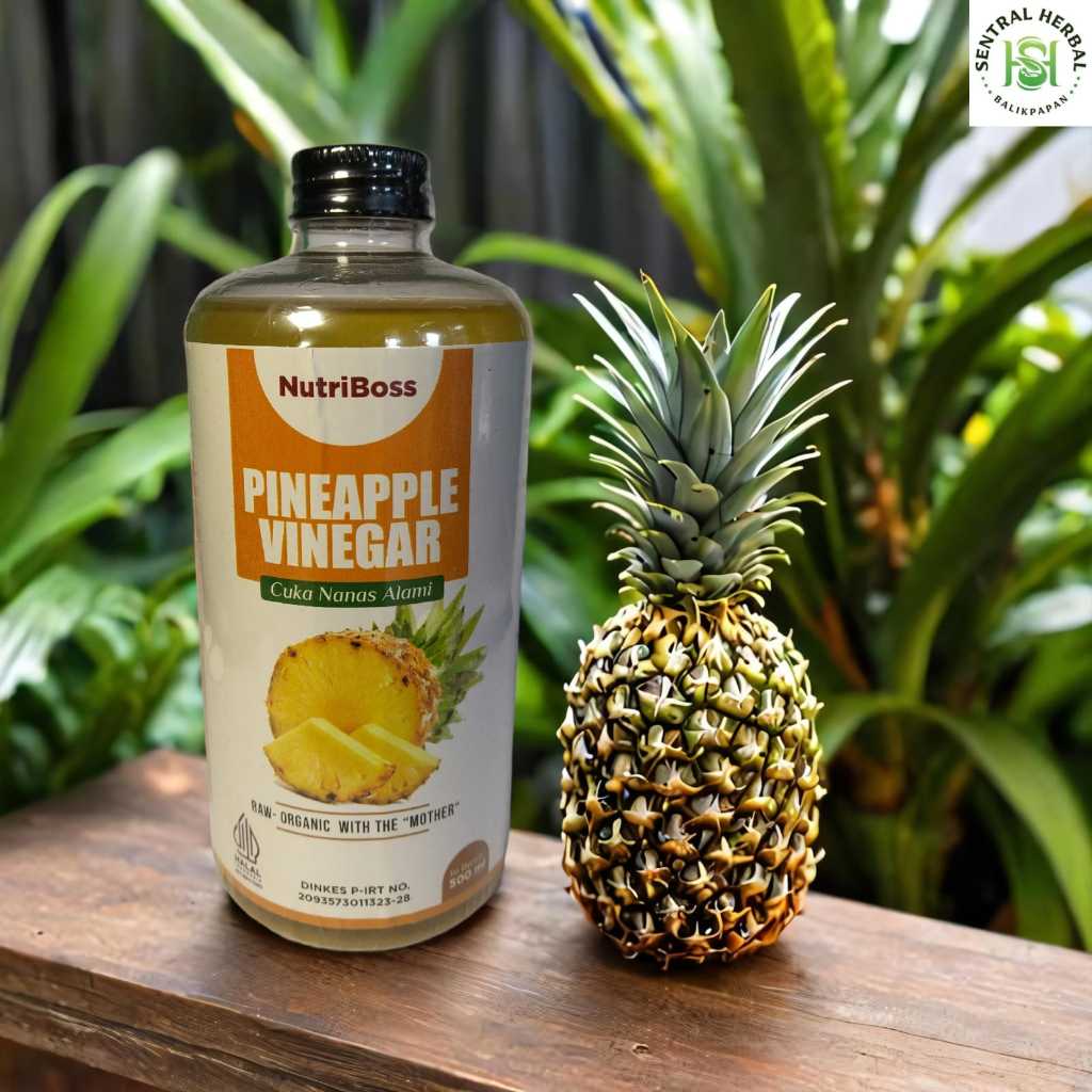 

nutriboss pineapple vinegar Cuka Nanas Alami 500 ml