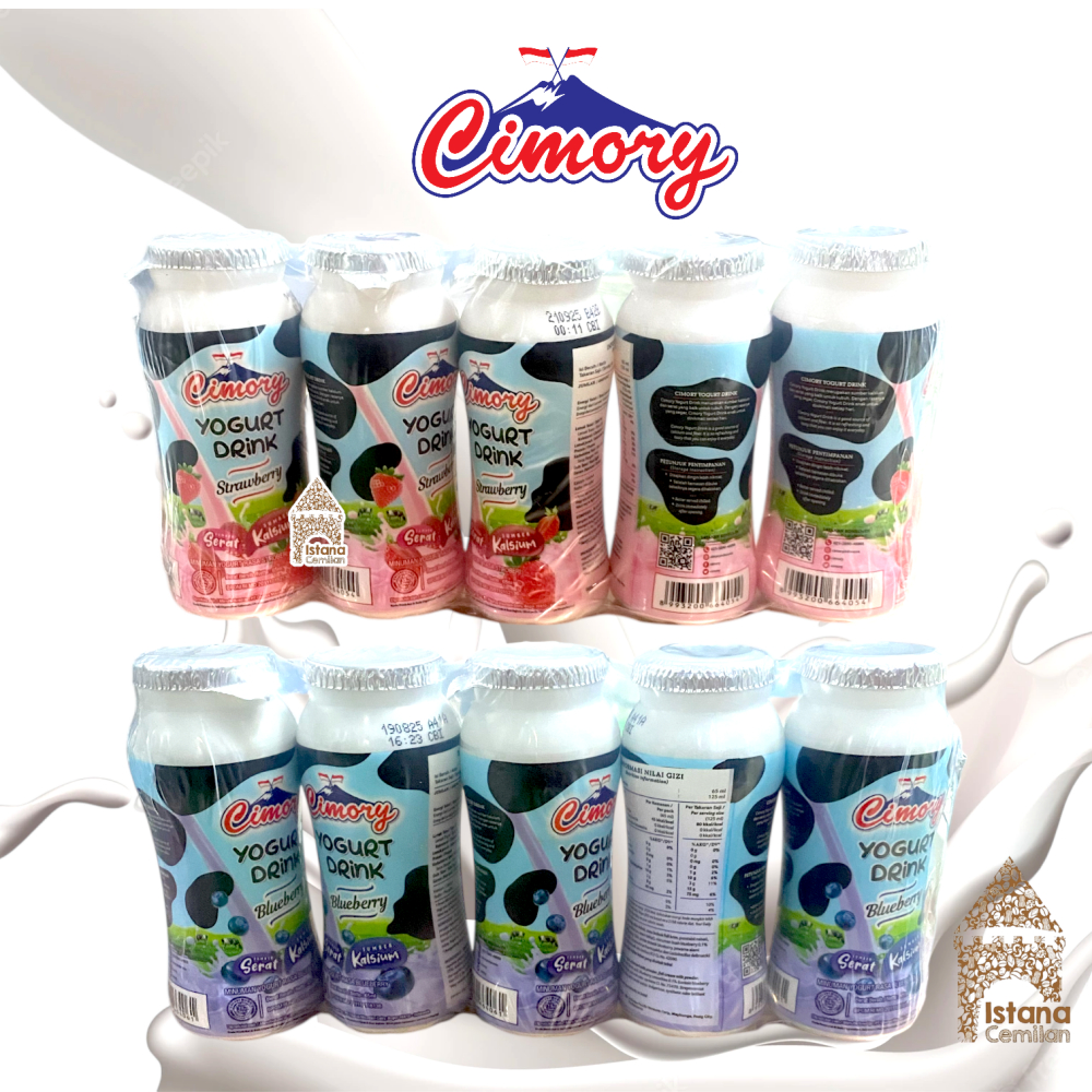 

Cimory Yogurt Drink Botol Mini Yoghurt 65 ML (isi 5 botol)