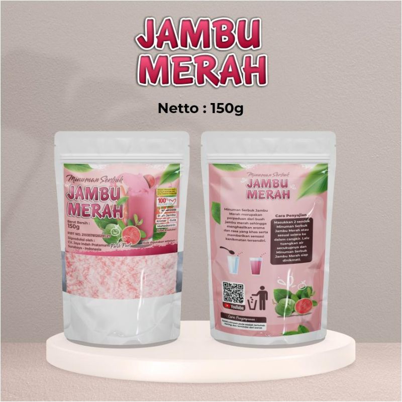 

Sari Jambu Merah Naga Sp 150g ( Beli 1 gratis 1 )