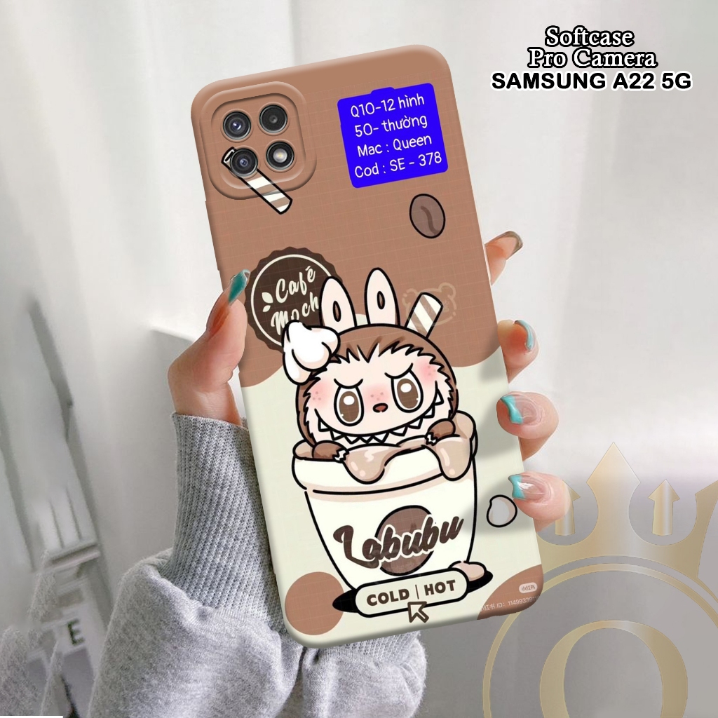 Softcase Samsung Galaxy A22 5G - ORORA - Casing Samsung Galaxy A22 5G - Motif case Cartoon - softcas