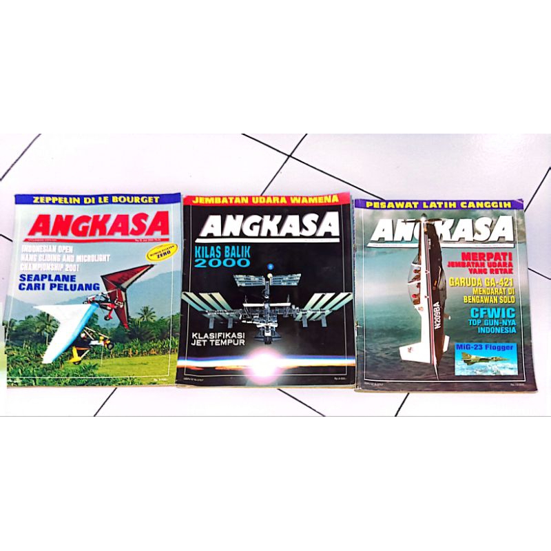 MAJALAH ANGKASA TAHUN 2001