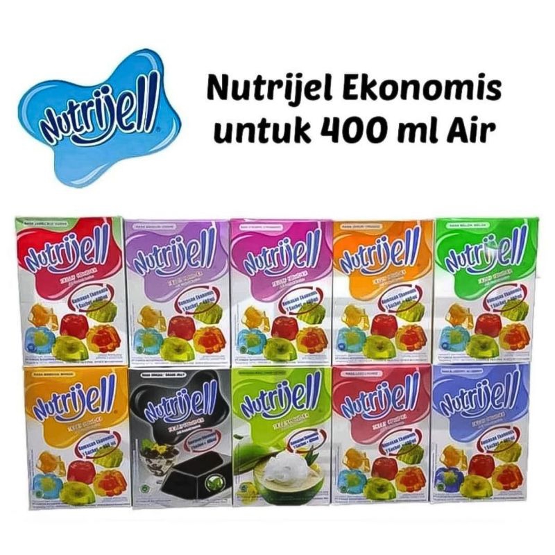 

nutrijell jely powder 10gr (kemasan ekonomis)