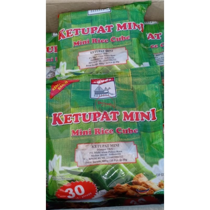 

ADABI KETUPAT MINI | LONTONG | HARI RAYA | LEBARAN ISI 30PCS
