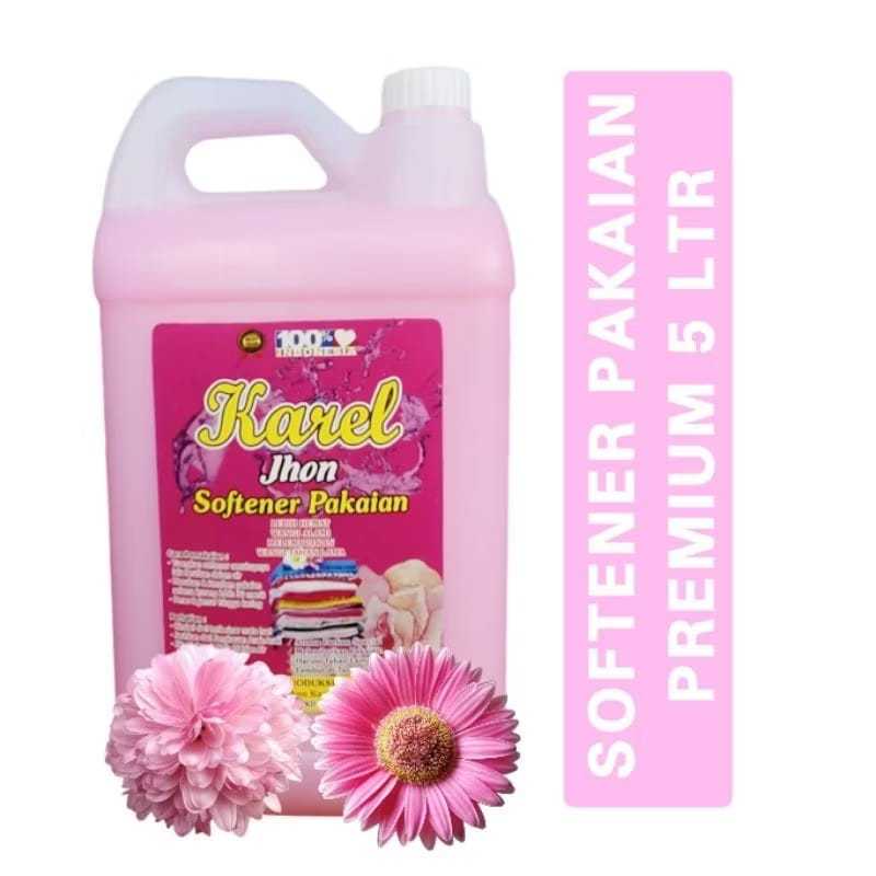 PROMO .. PELEMBUT PEWANGI PAKAIAN /SOFTENER PEWANGI PELEMBUT VERSI DOWNY PINK 5 LITER SUPER MURAH